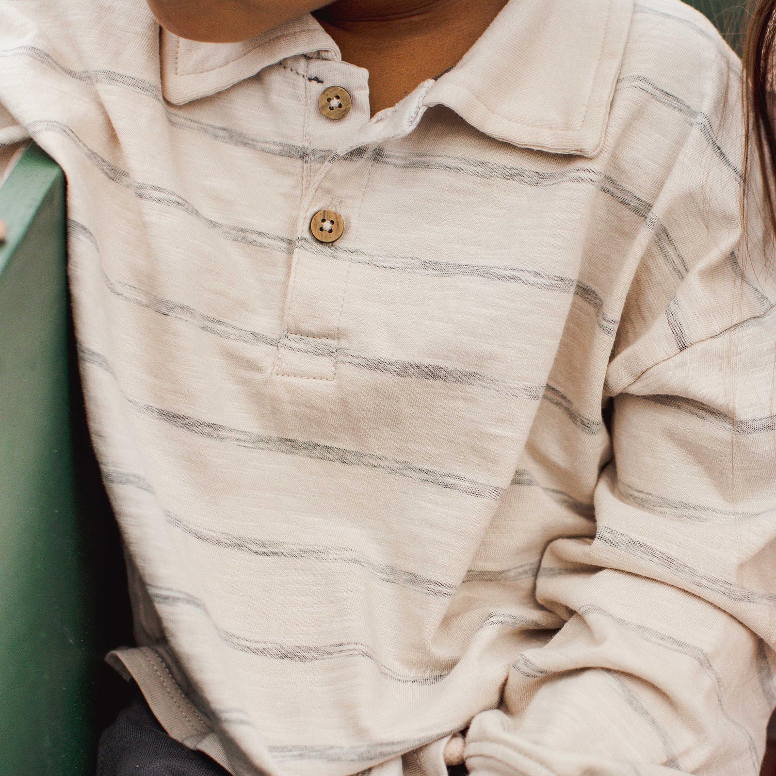Product Image 1 of Organic Cotton Polo Tee & Pants Set