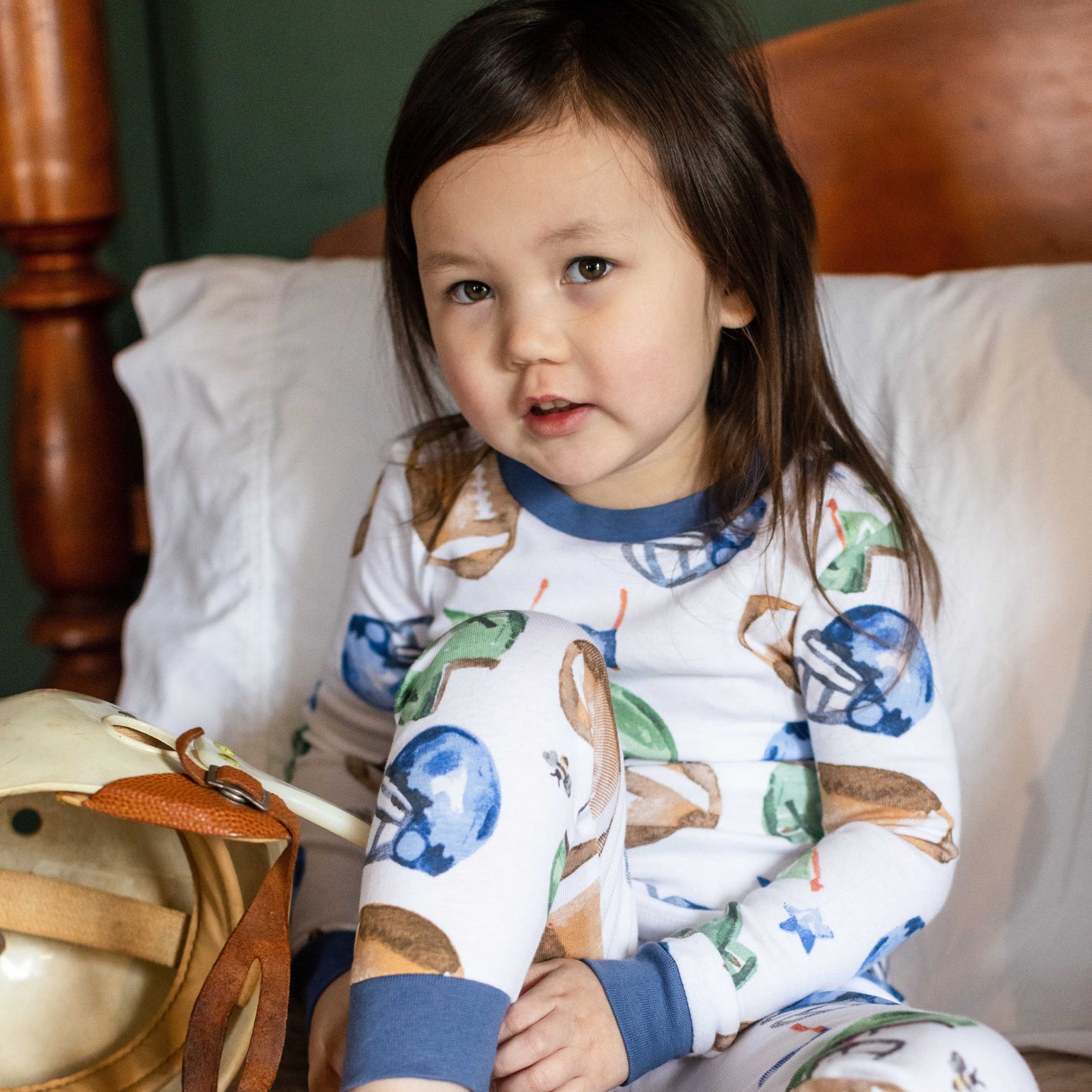 Product Image 3 of Field Goal Organic Cotton Two-Piece Pajamas