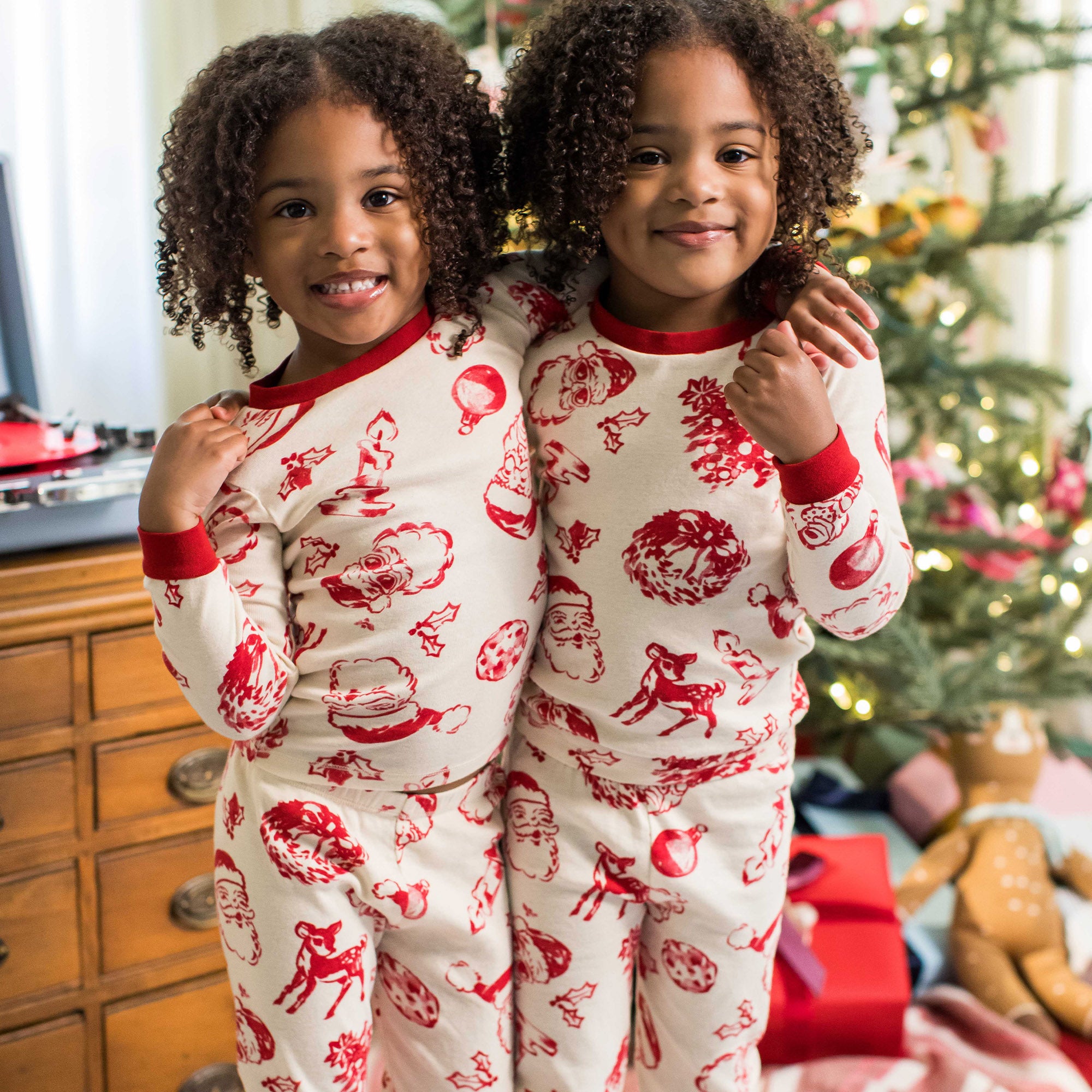 Nostalgic Christmas Two-Piece Pajamas