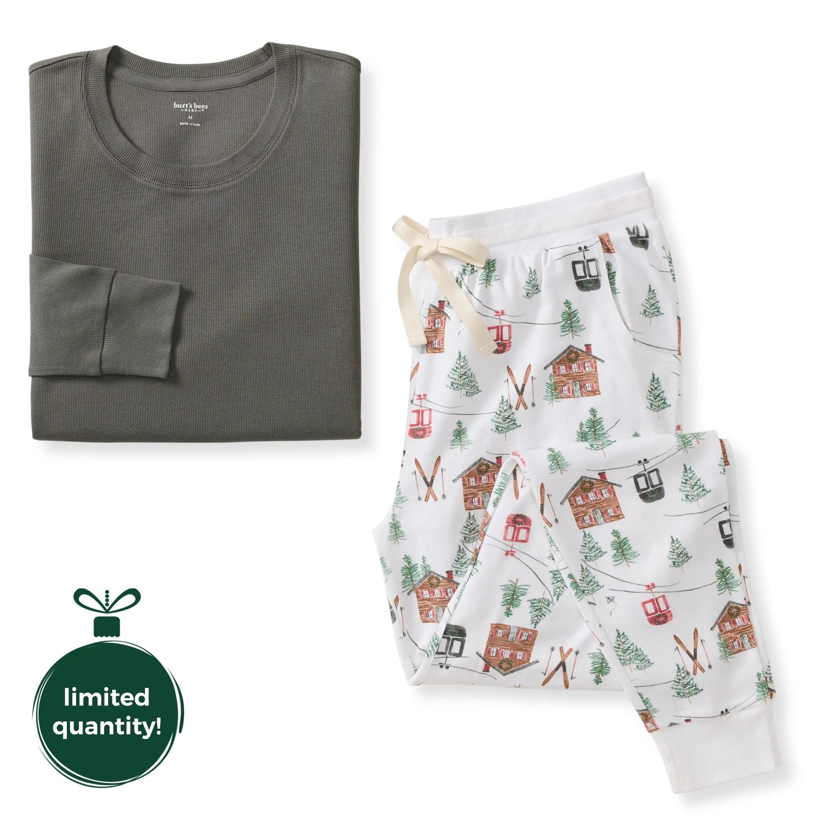 Ski The Alps Matching Family Women's Pajamas