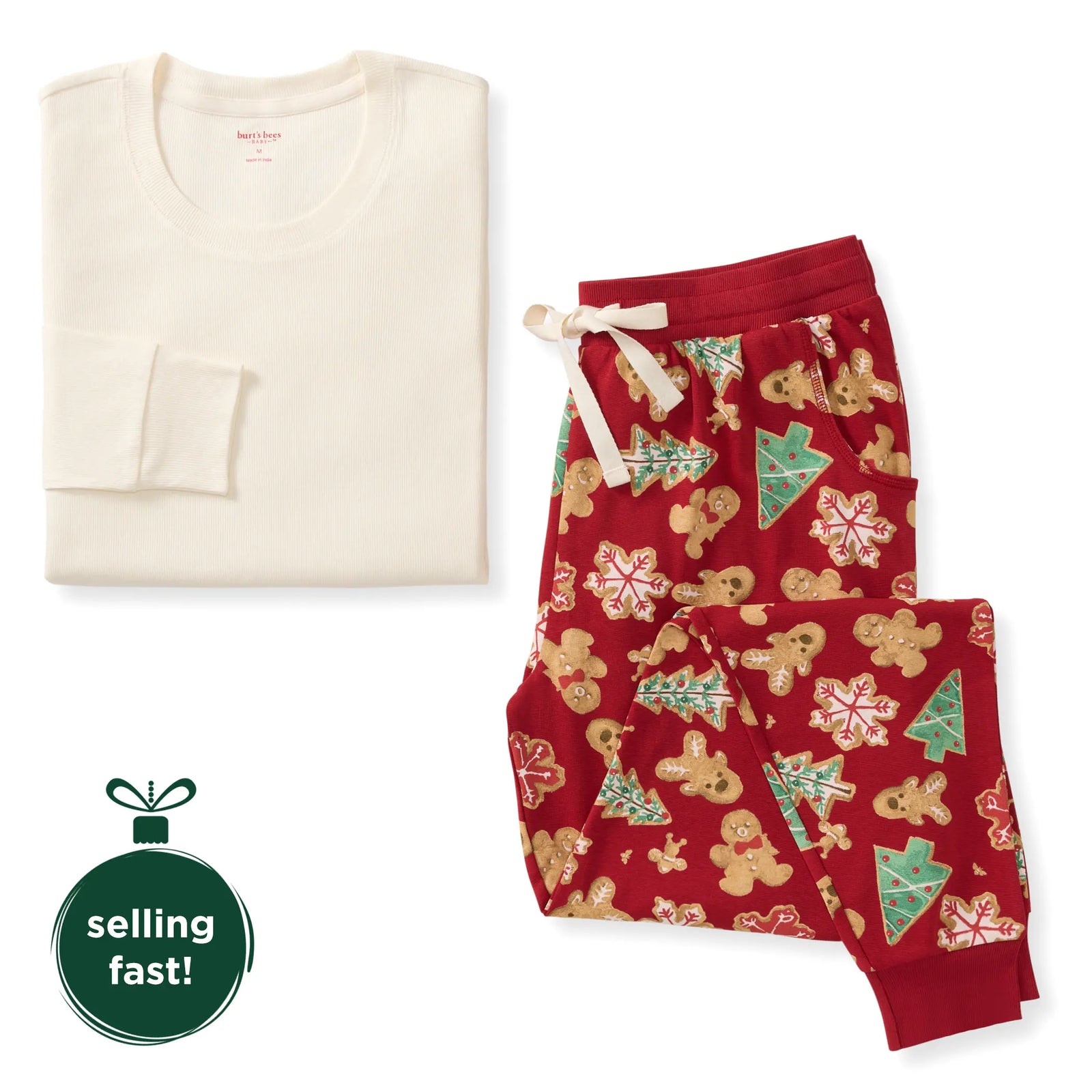 Gingerbread Bake Matching Family Women's Pajamas