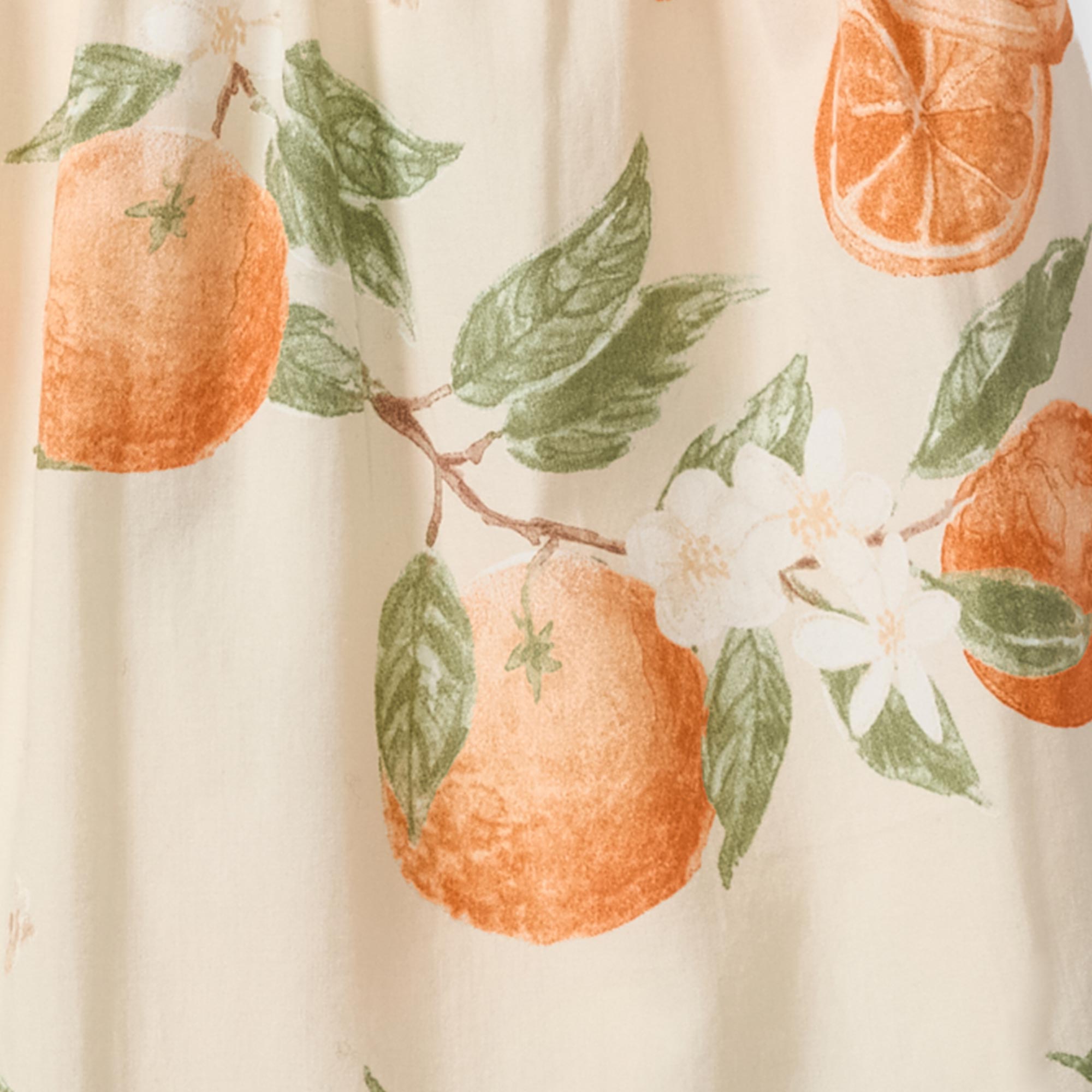 orange fruit dress Dubrovnik Oranges Matching Women's Dress – Burt's Bees Baby