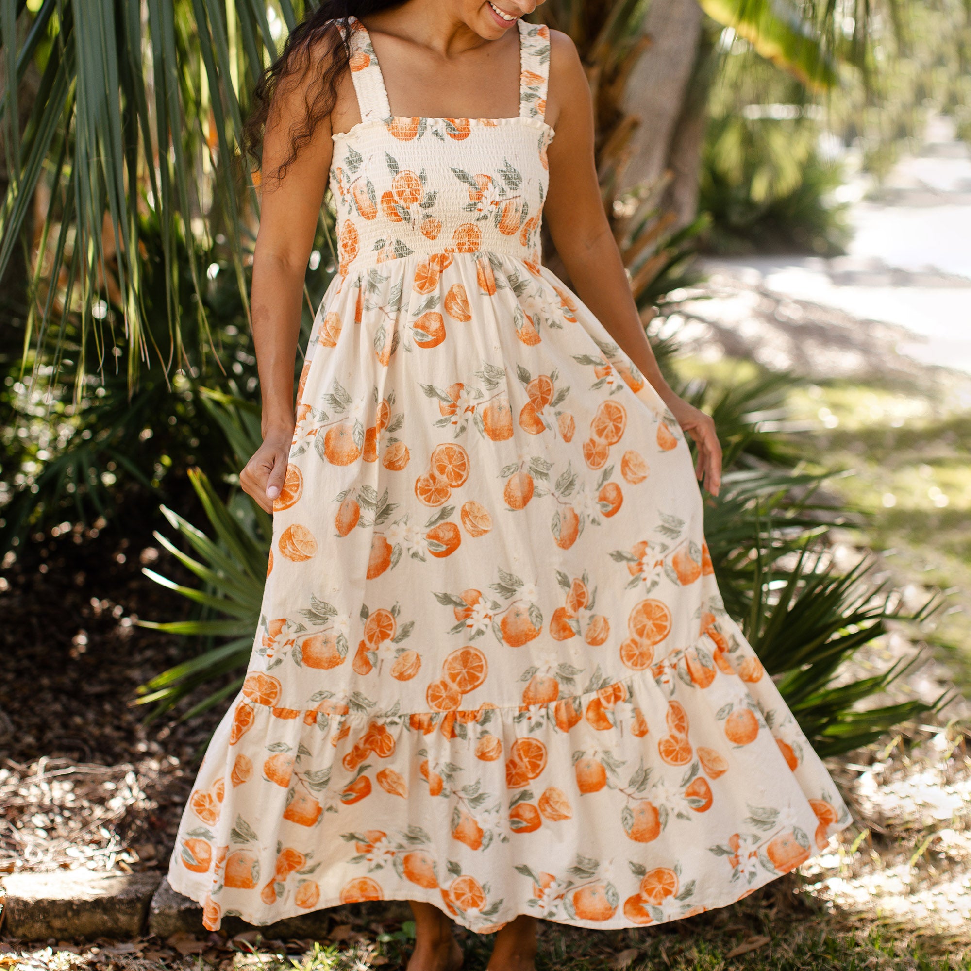 Dubrovnik Oranges Matching Women's Dress - XS Dubrovnik Oranges Matching Women's Dress - XS