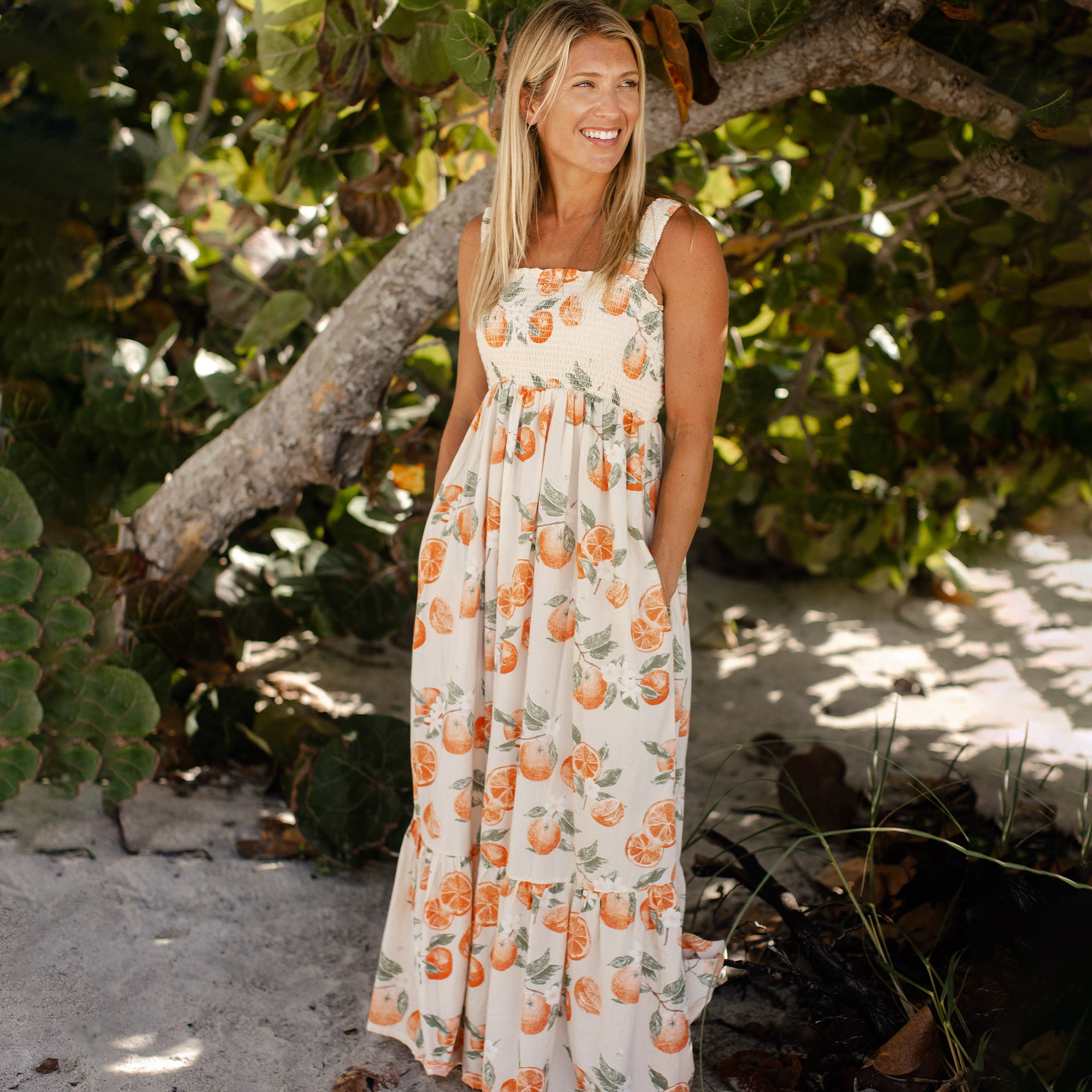 Dubrovnik Oranges Matching Women's Dress Burt's Bees Baby Dubrovnik Oranges Matching Women's Dress Burt's Bees Baby