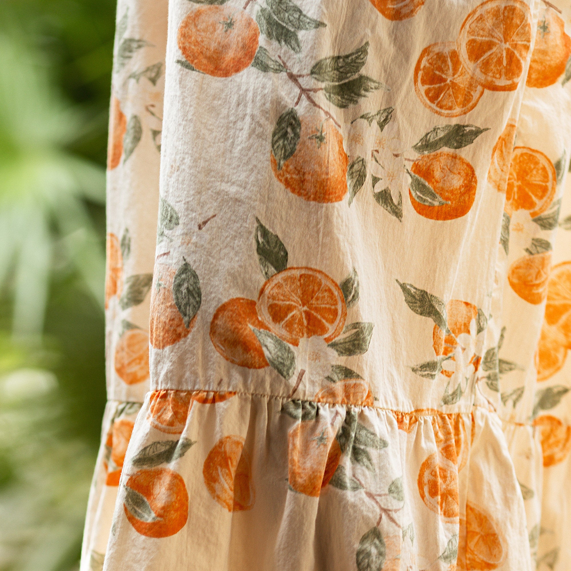 Dubrovnik Oranges Matching Women's Dress – Burt's Bees Baby Dubrovnik Oranges Matching Women's Dress – Burt's Bees Baby