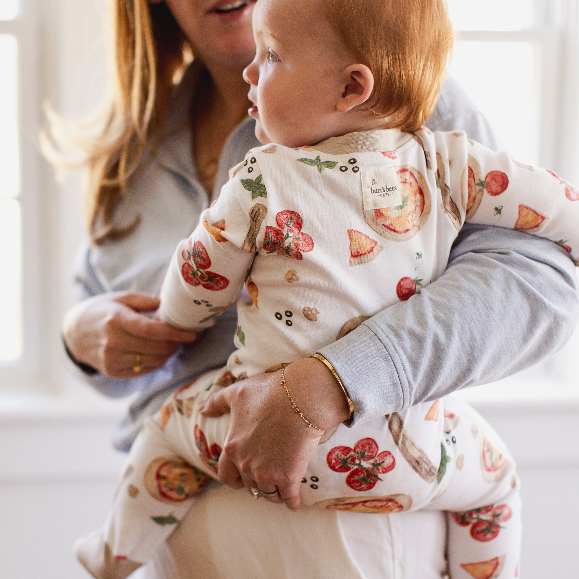 Brick Oven Pizza Organic Cotton Sleep Play – Burt's Bees Baby