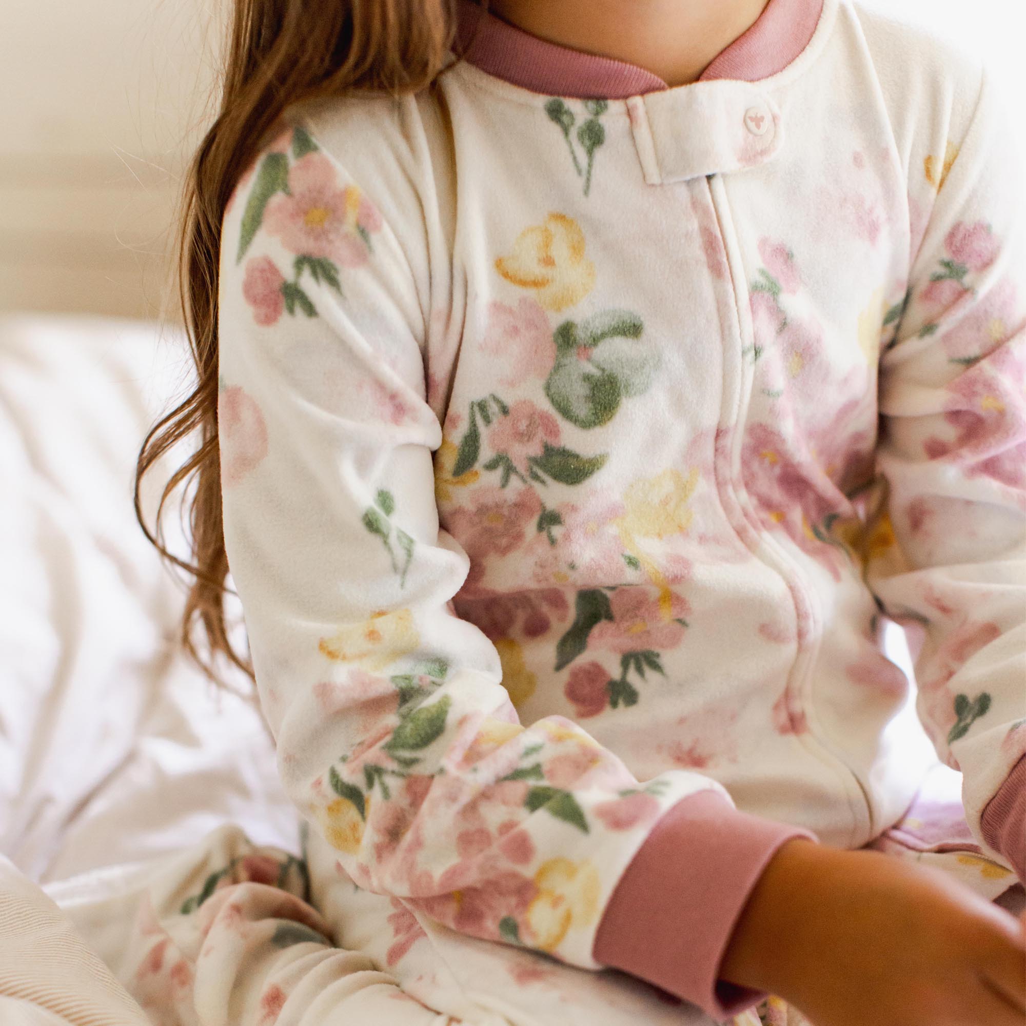 Floral Fields polarbee™ Repreve® Microfleece Pajamas – Burt's Bees