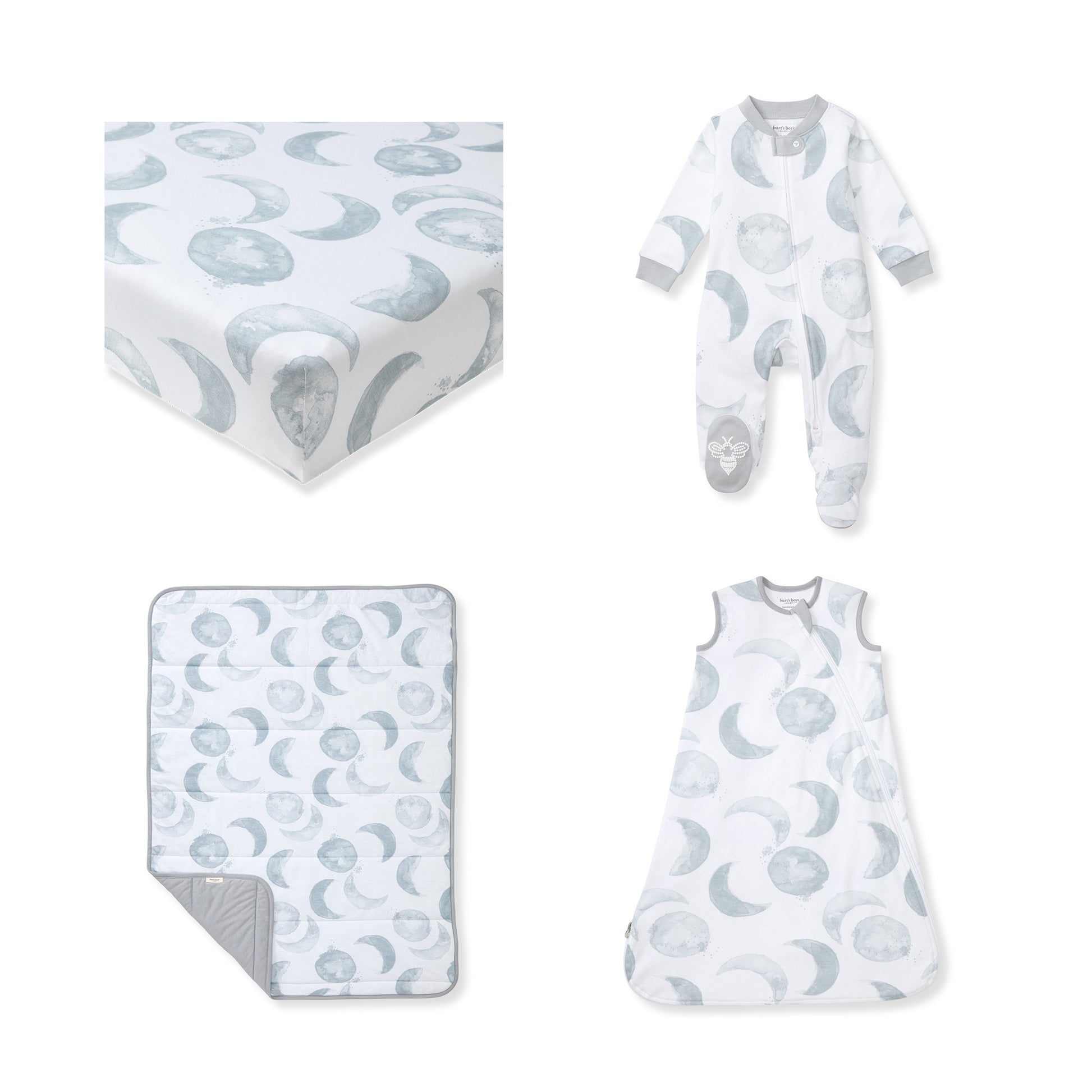 Hello Moon Baby Boy Nursery Bundle