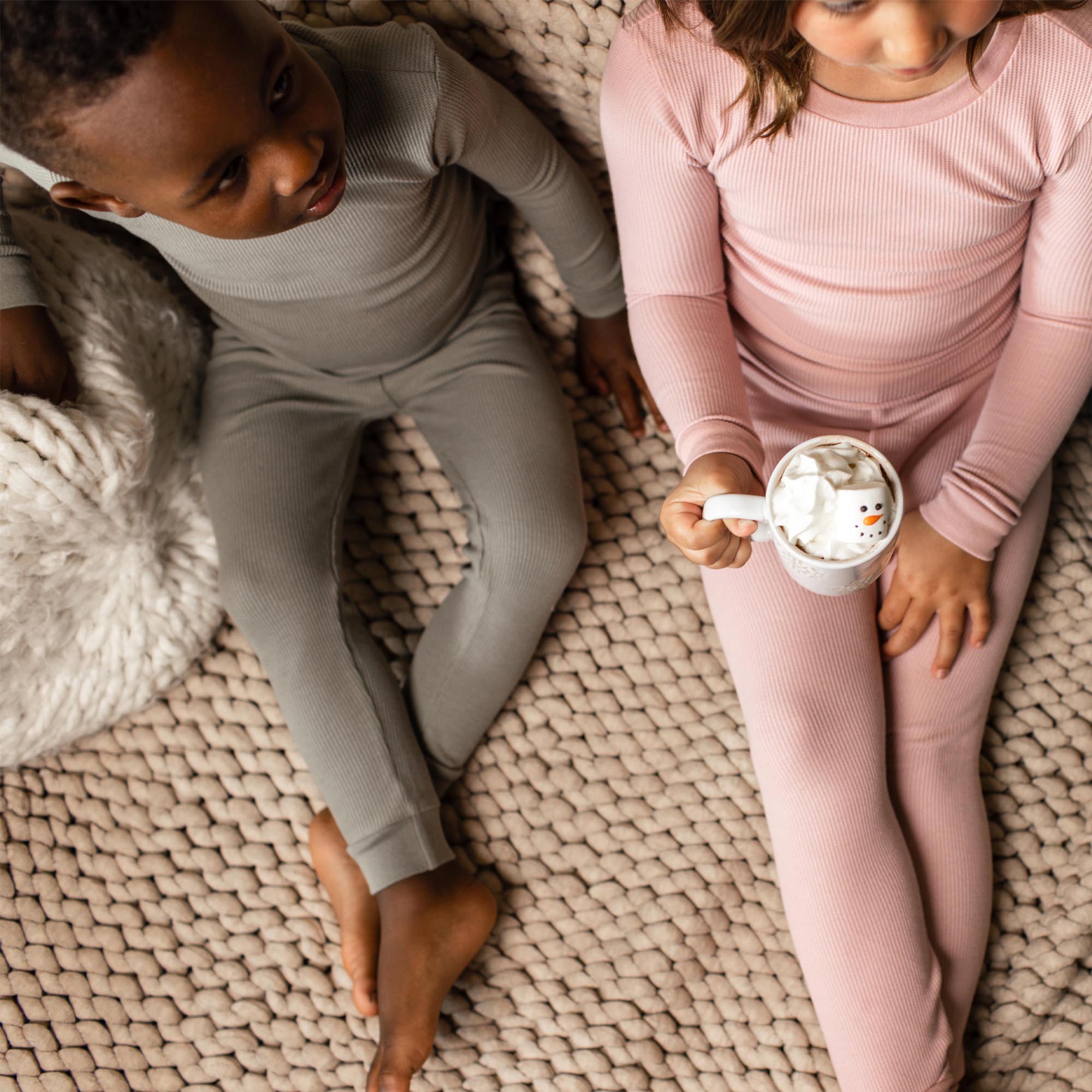 Honeysoft™ Thermal Lyocell Pajamas - Tranquility – Burt's Bees Baby