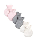 Organic Cotton Baby Mittens 3 Pack - Blossom