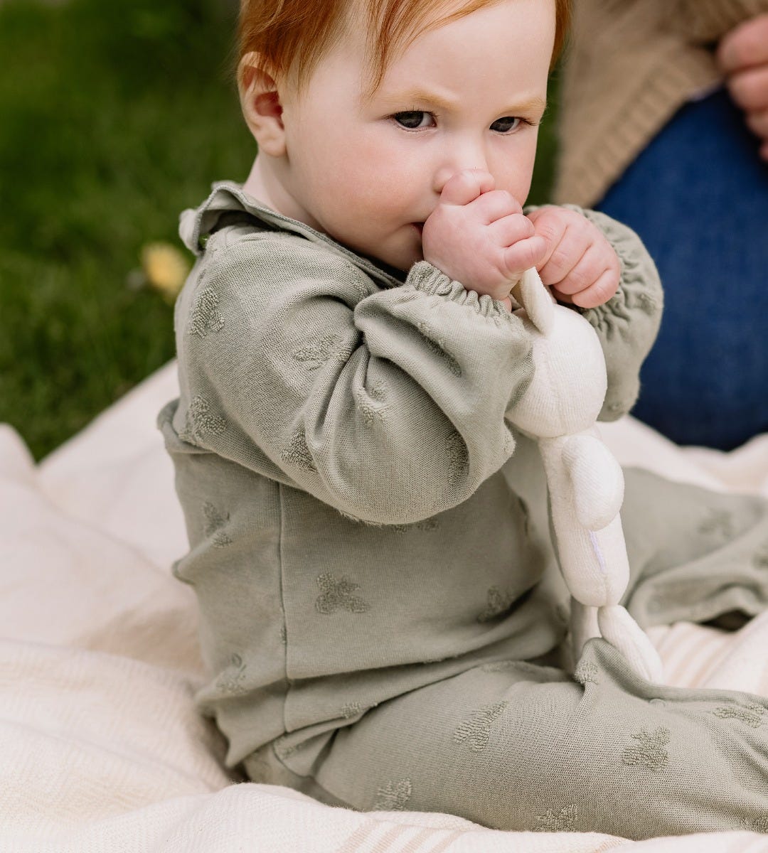 Raised Terry Bee Baby Girl Jumpsuit – Burt's Bees Baby