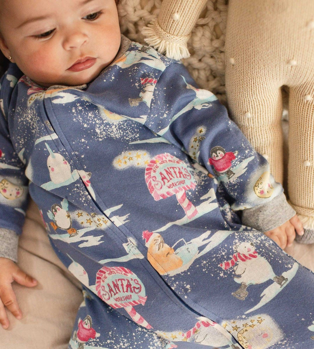 Polar Nights Organic Cotton Pajamas
