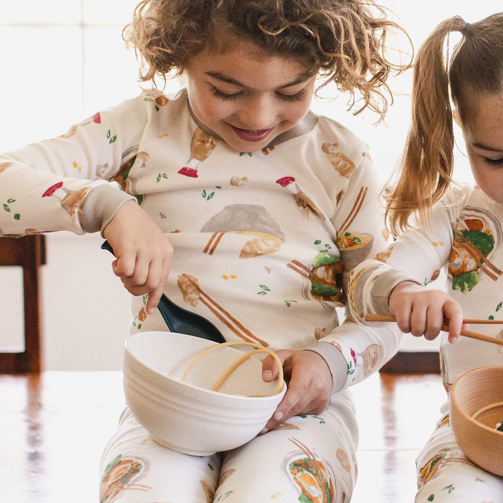 Product Image 1 of Ramen Organic Two-Piece Pajamas