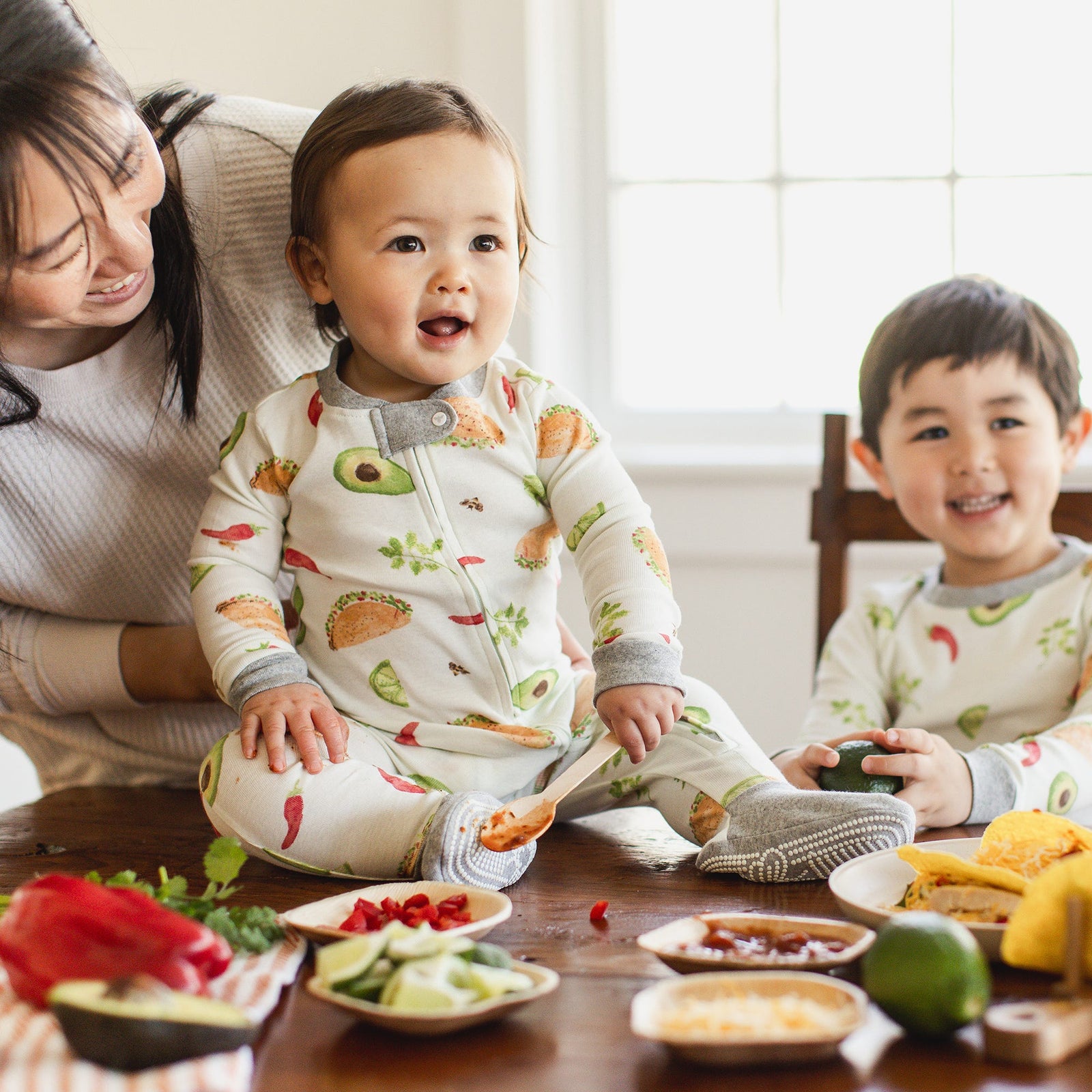 Product Image 1 of Taco Tuesday Organic Cotton Sleep & Play