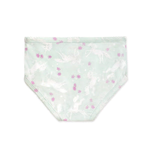 Planets & Magical Unicorn Organic Cotton Toddler Girl Underwear 5 Pack ...