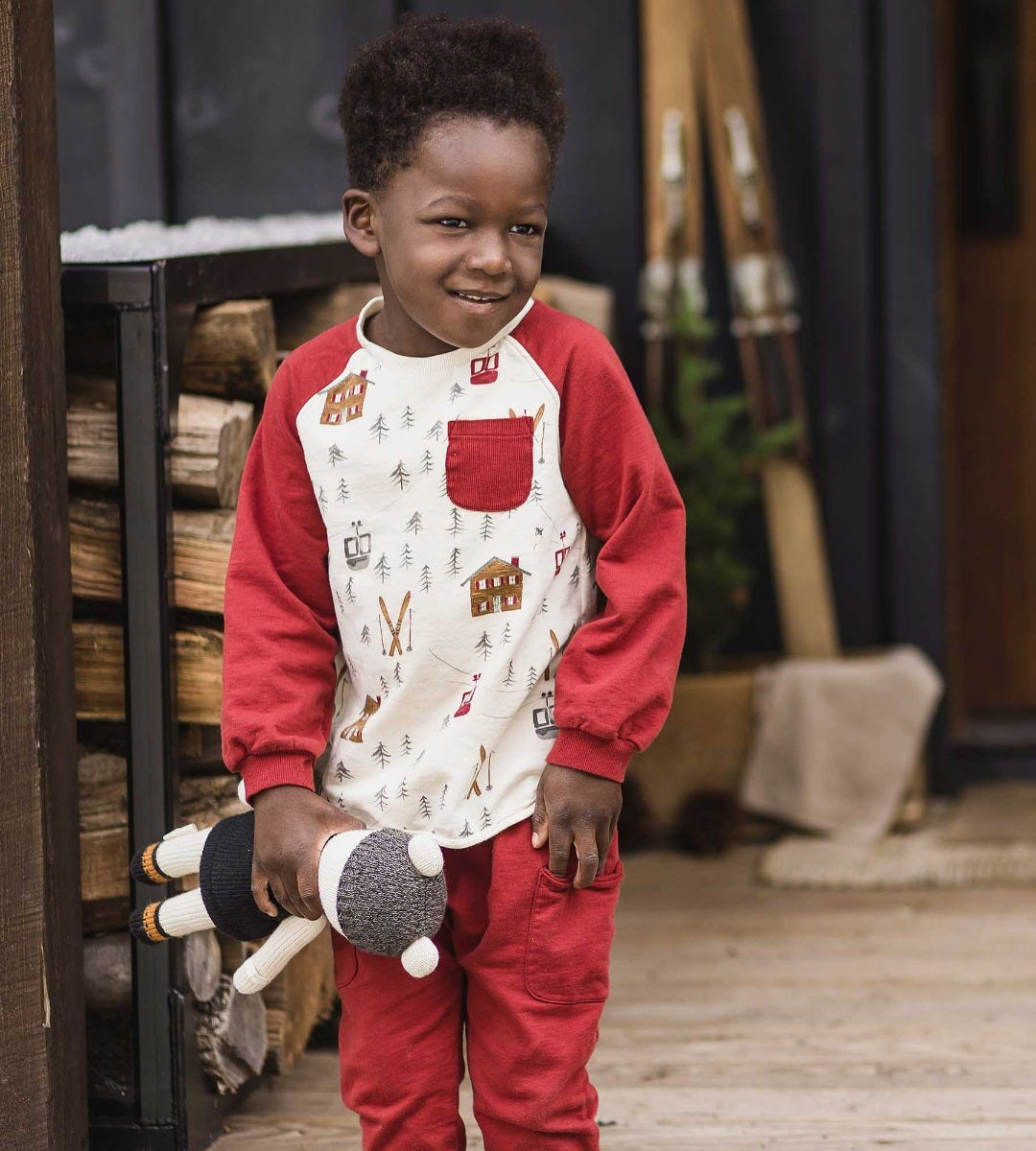 Holiday In The Alps Organic Cotton Set
