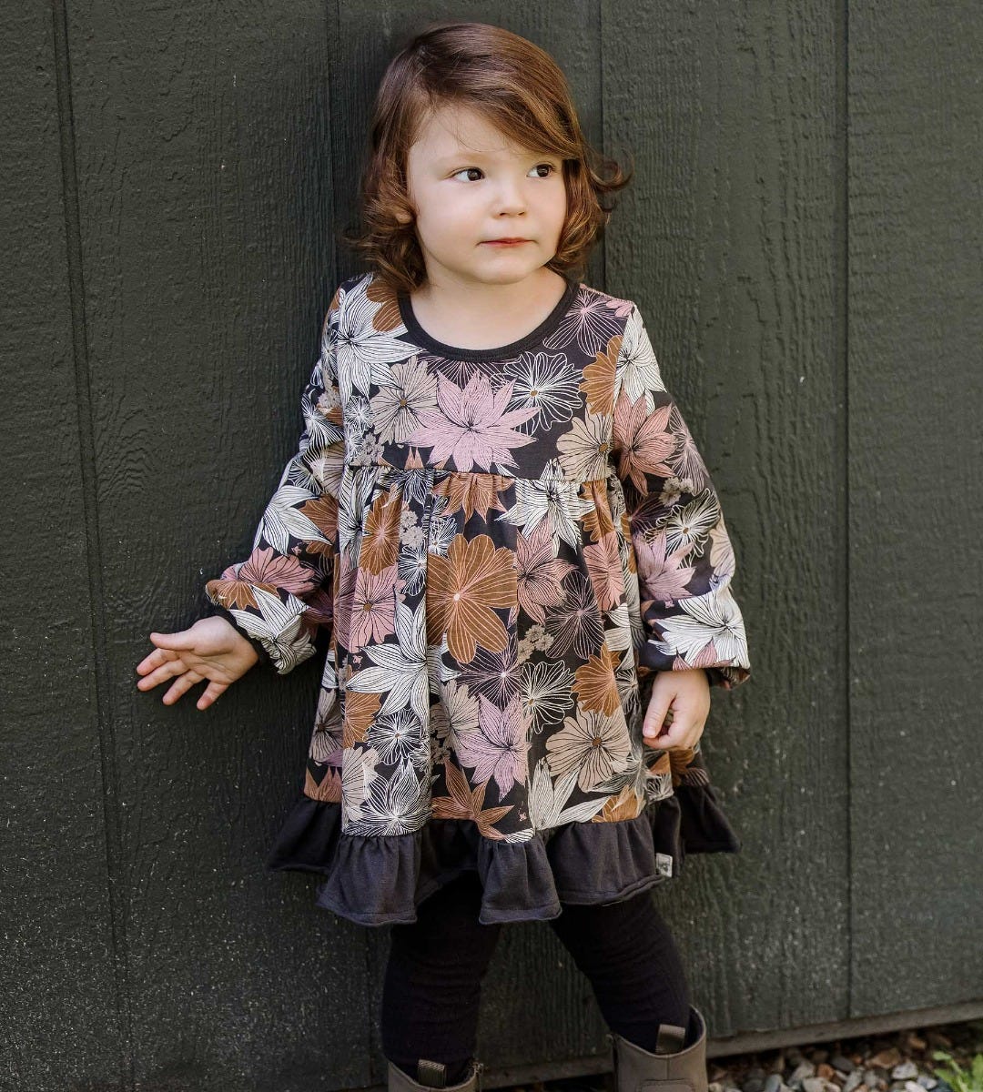 Floral Bliss Organic Cotton Dress