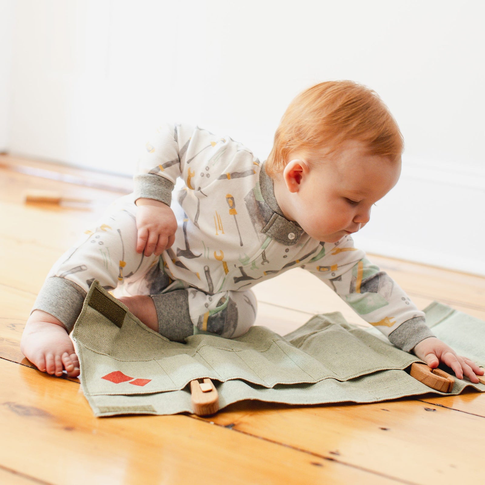 Product Image 1 of Tool Box Organic Footless Sleep & Play